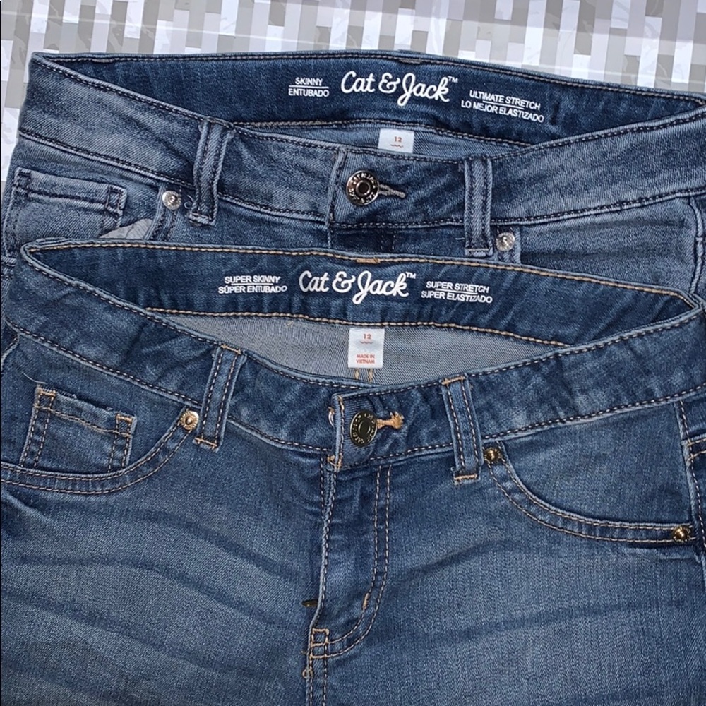 Girls skinny jeans size 12